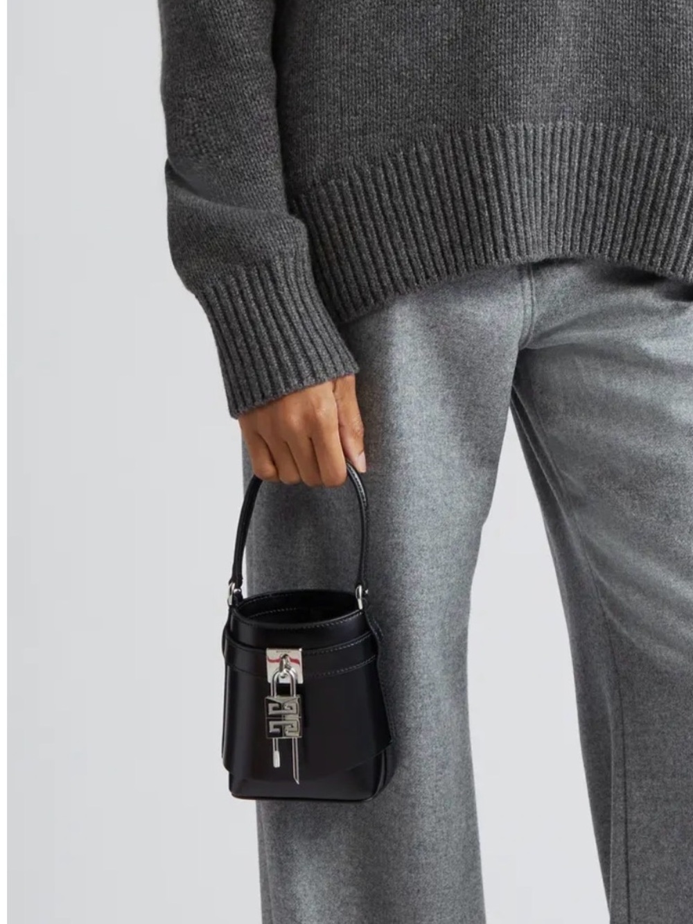 Givenchy Mini Shark Lock Bucket Bag - Picture 3 of 16